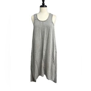 Thread & Supply Tank Dress Sz M Sierra Pockets Lagen Look Boho Beachy Minimalist